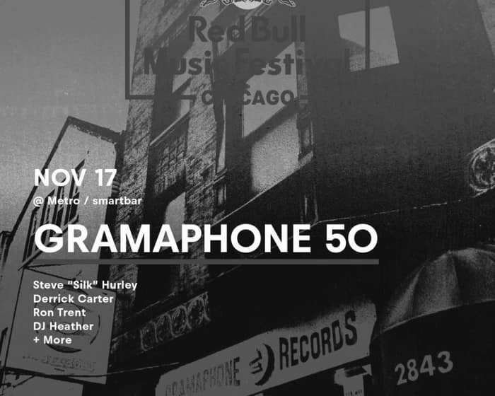 Red Bull Music Festival presents Gramaphone 50: Celebrating 50 Years of Gramaphone Records tickets