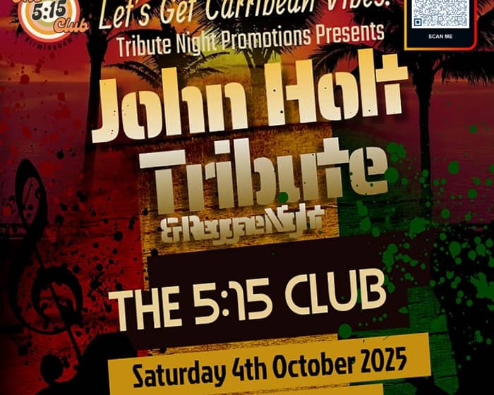 John Holt / Reggae Tribute Night tickets