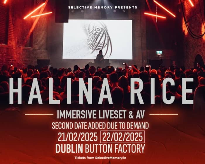 Halina Rice tickets