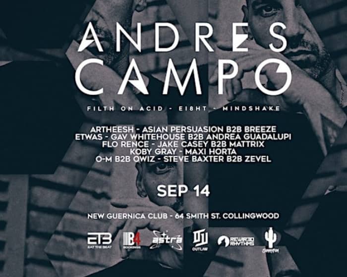 Andres Campo tickets