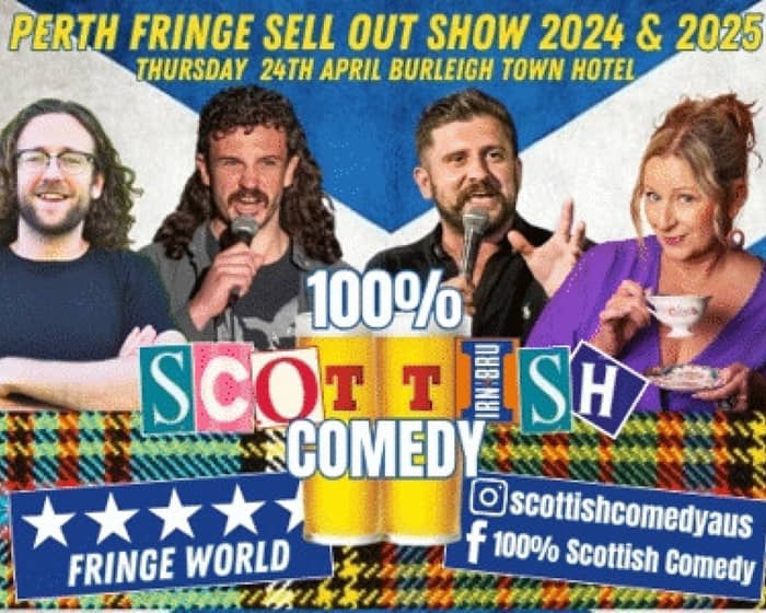 100% Scottish Comedy tickets