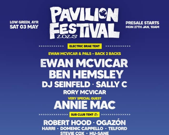 Pavilion Festival tickets