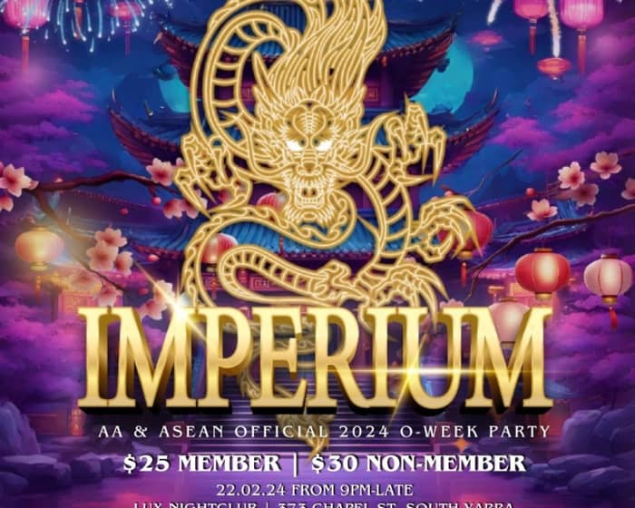 IMPERIUM - Official 2024 O-Week Party tickets