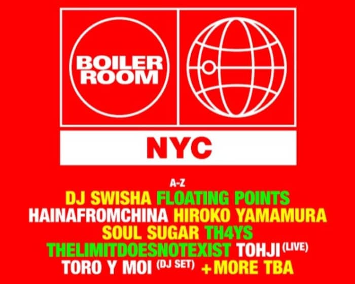 Boiler Room: NYC | Saturday tickets