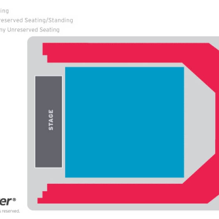 O2 Institute3 Birmingham seat map