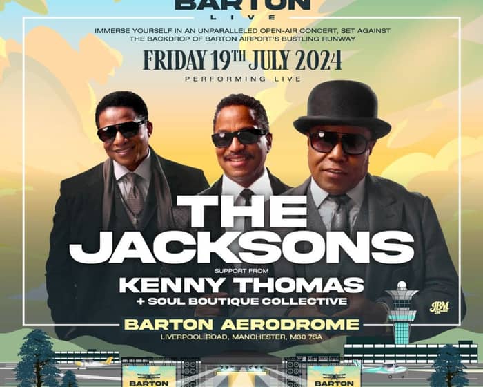 Barton LIVE: The Jacksons & Kenny Thomas tickets