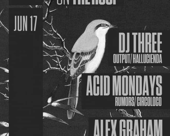 Sundays on The Roof - DJ Three/ Acid Mondays/ Alex Graham tickets