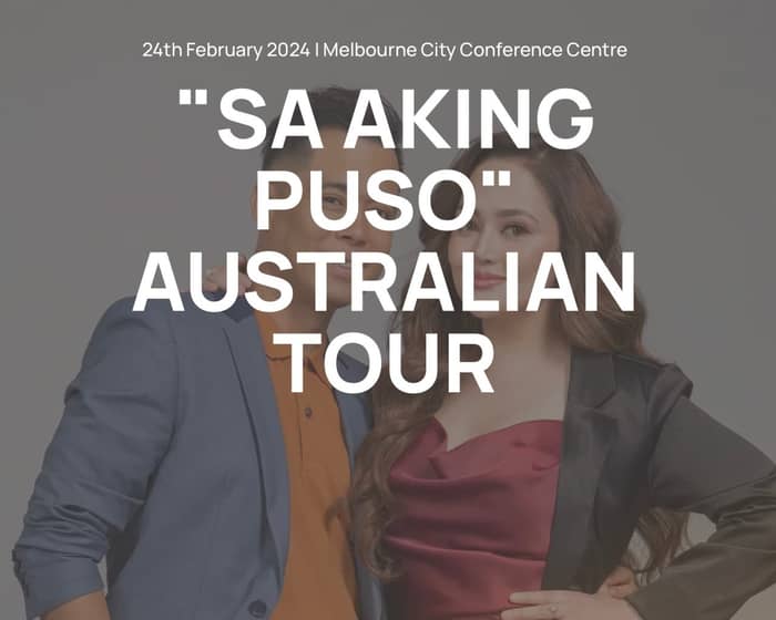 Sa Aking Puso (In My Heart) Concert - Dingdong Avanzado and Jessa Zaragoza Australian Tour tickets