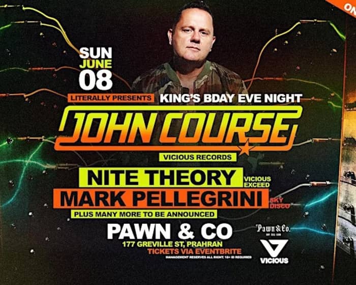 John Course tickets