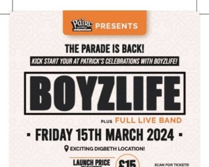 Boyzlife tickets