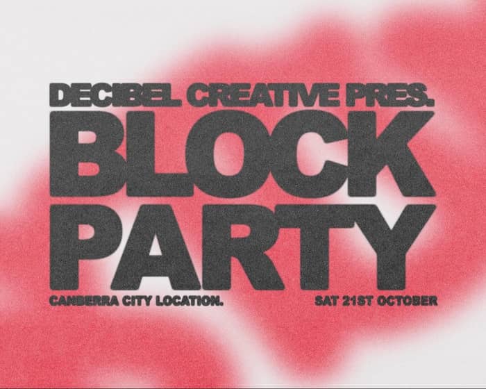 Block Party tickets
