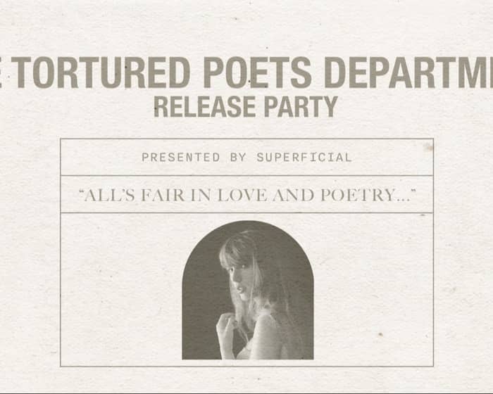 The Tortured Poets Department Release Party tickets