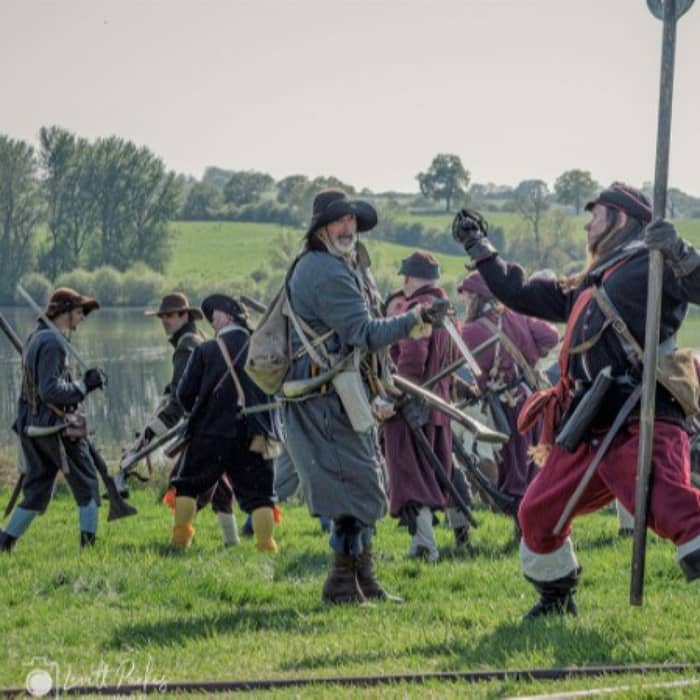 Civil War Re-Enactment with the Sealed Knot events
