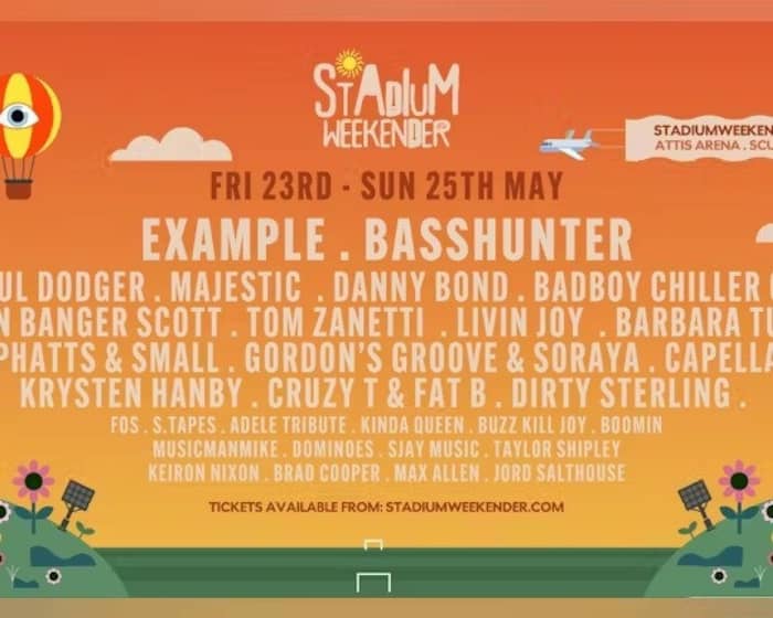 Stadium Weekender - Scunthorpe tickets