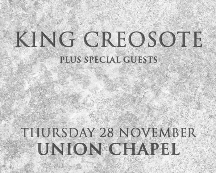 King Creosote tickets