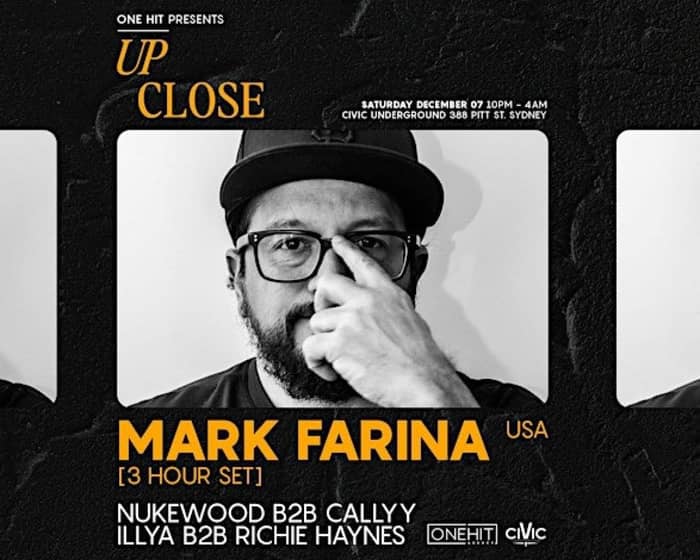 Mark Farina tickets