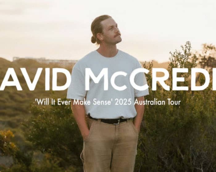 David McCredie tickets