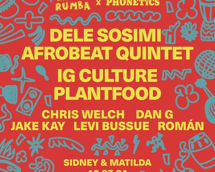 Dele Sosimi Afro Beat Orchestra events