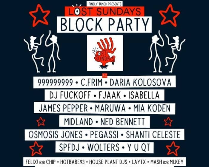 Lost Sundays Block Party tickets