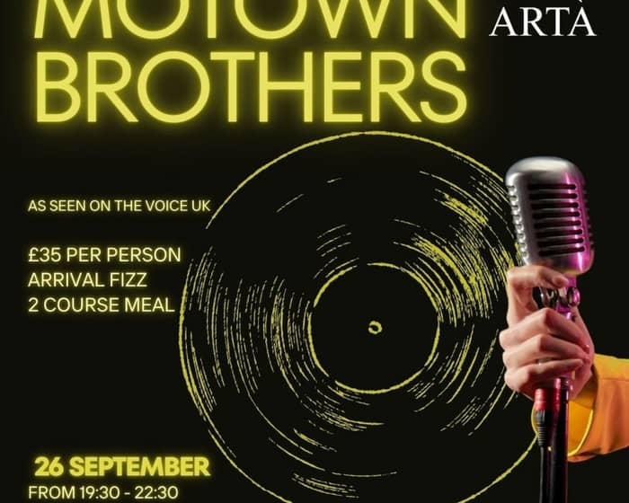 Motown Brothers Tribute Night tickets