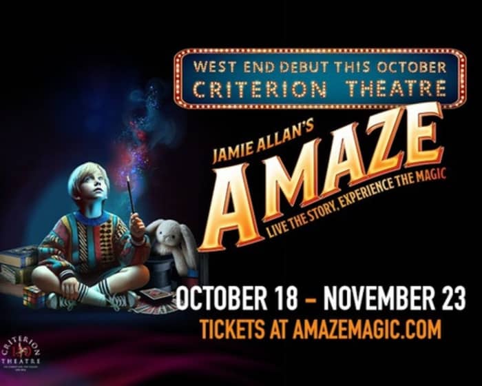 Jamie Allan's Amaze tickets