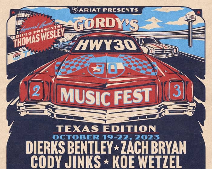 2023 Gordy's TX Hwy 30 Music Fest tickets
