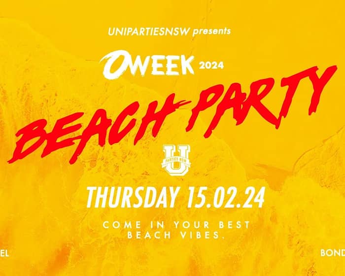 Sydney Oweek 2024 Bondi Beach Party tickets