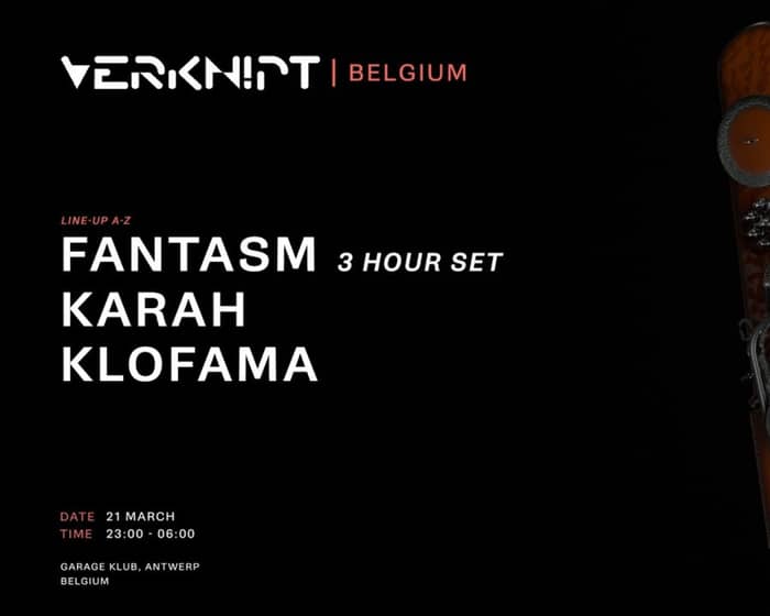 Verknipt Belgium tickets