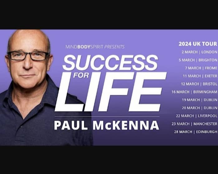 Paul McKenna Success for Life - London tickets