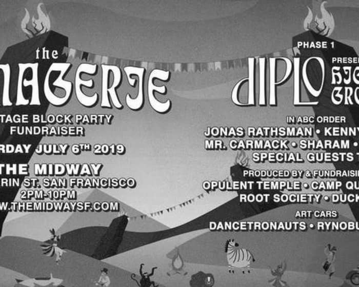 The Menagerie: 4-Stage Block Party with Diplo  tickets