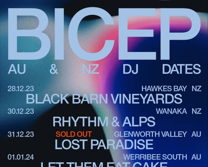 Summer Dance with Bicep / Ross From Friends / Willo tickets