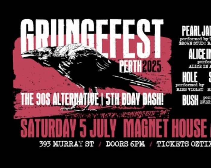 Grungefest Perth 2025 tickets