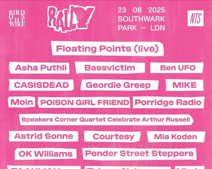 Rally 2025 tickets