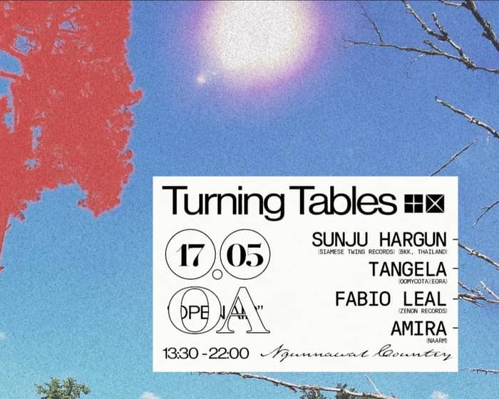 Turning Tables open-air tickets