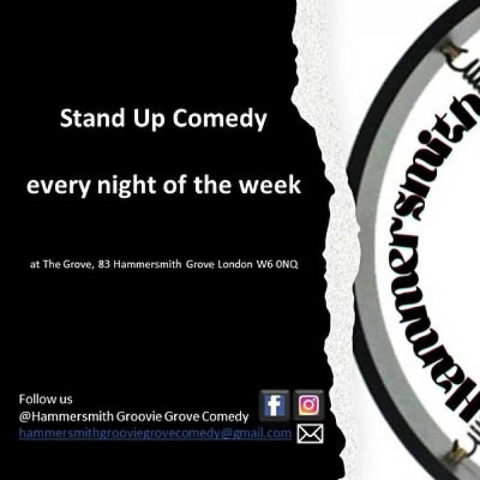 Hammersmith Groovie Grove Comedy - Mondays events