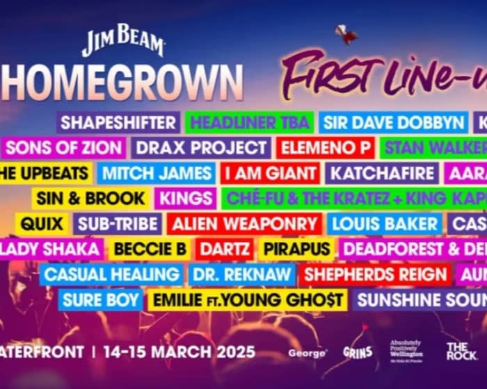 Jim Beam Homegrown 2025 tickets