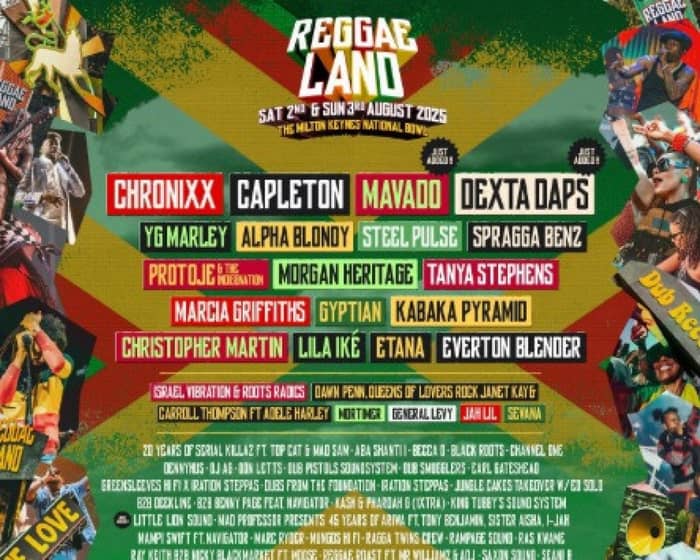 Reggae Land 2025 tickets