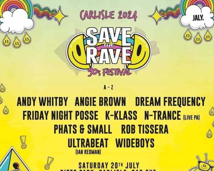 Save The Rave: Outdoor 90's Festival - Carlisle! tickets