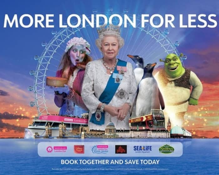 Merlin’s Magical London: 3 Attractions In 1: Sea Life & Shrek’s Adventure! & Madame Tussauds tickets