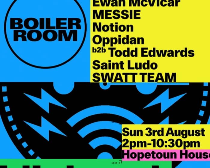 Boiler Room Edinburgh | Hopetoun House Sessions 2025 tickets