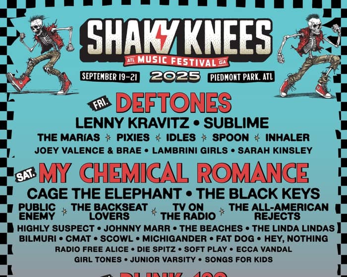 Shaky Knees Music Festival 2025 tickets
