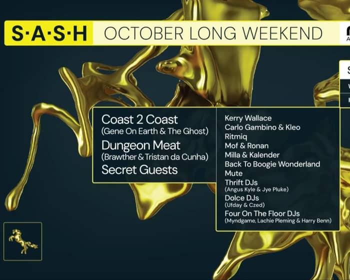 S.A.S.H October Long Weekend tickets