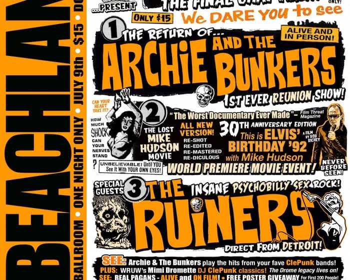 Archie and The Bunkers tickets