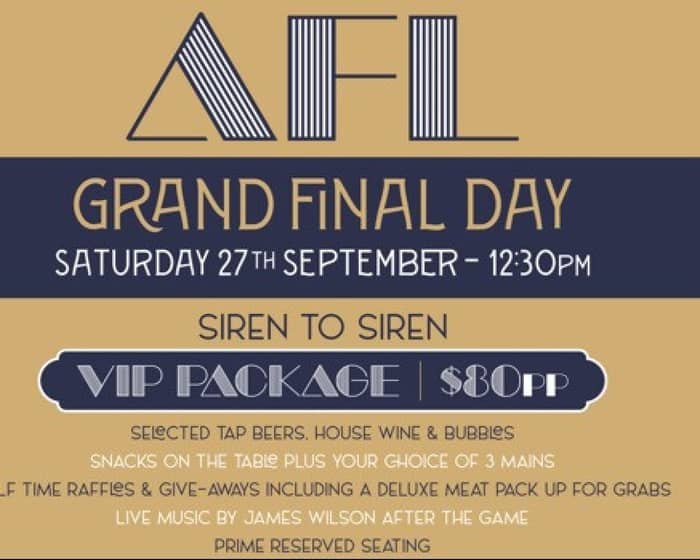 AFL Grand Final Day tickets
