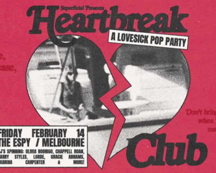 Heartbreak Club | Melbourne tickets