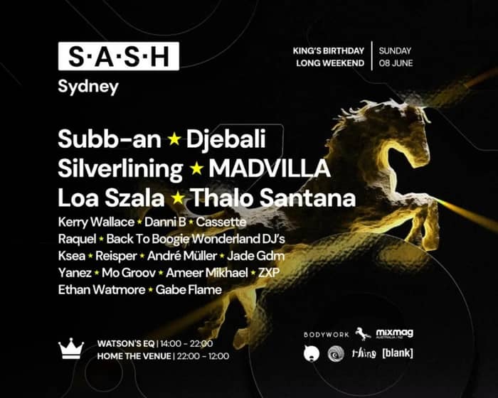 S.A.S.H Sydney tickets
