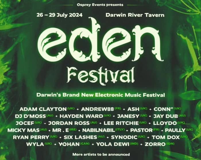 Eden Festival tickets