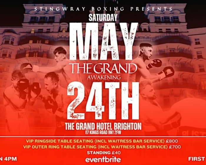 The Grand Awakening Boxing Event tickets