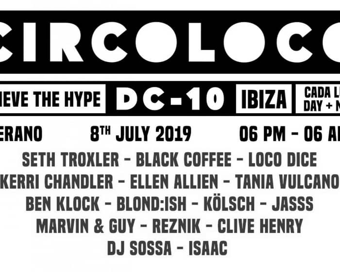 Circoloco Ibiza tickets
