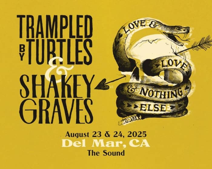 Trampled By Turtles & Shakey Graves tickets